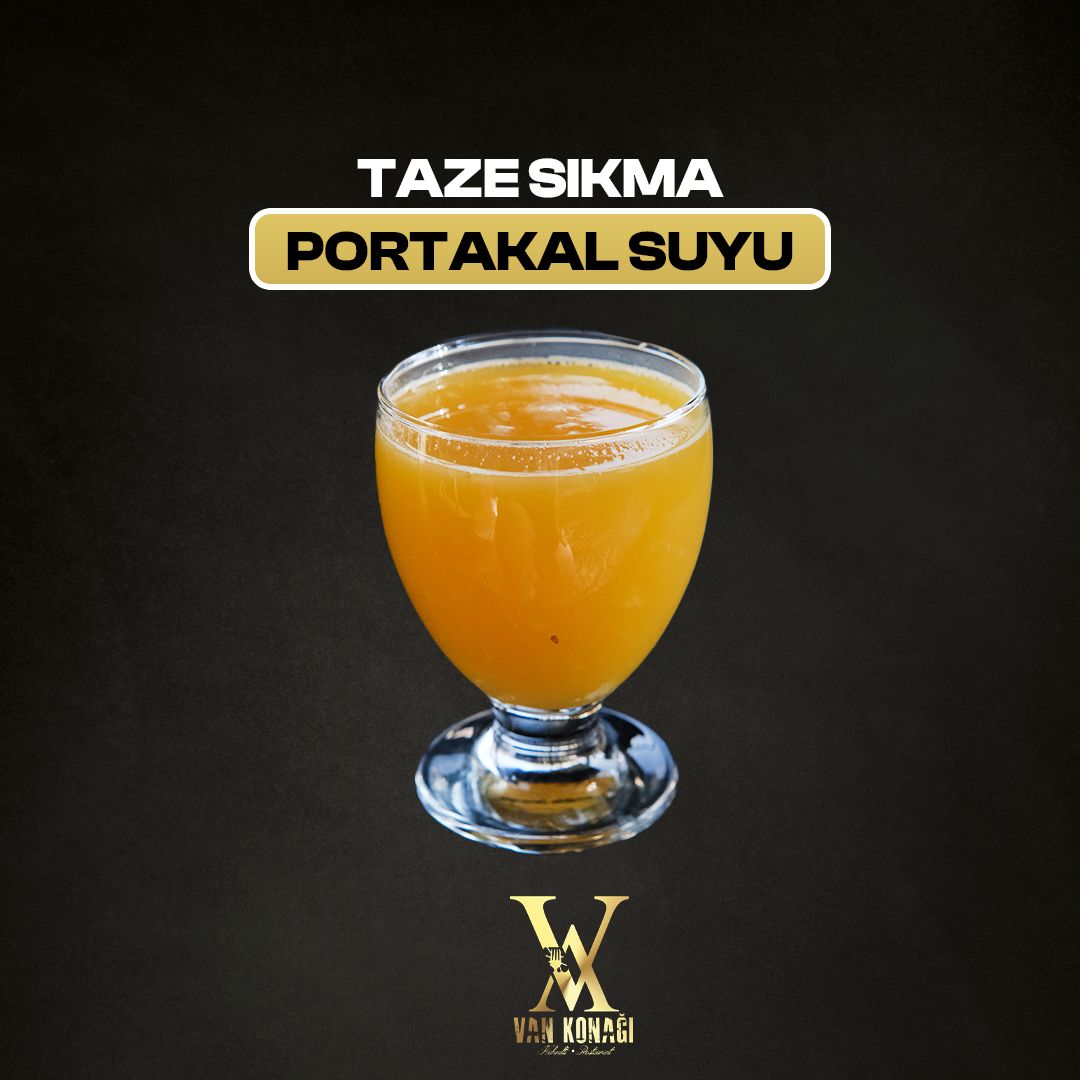 TAZE SIKILMIŞ PORTAKAL SUYU